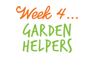 Week 4: Garden Helpers